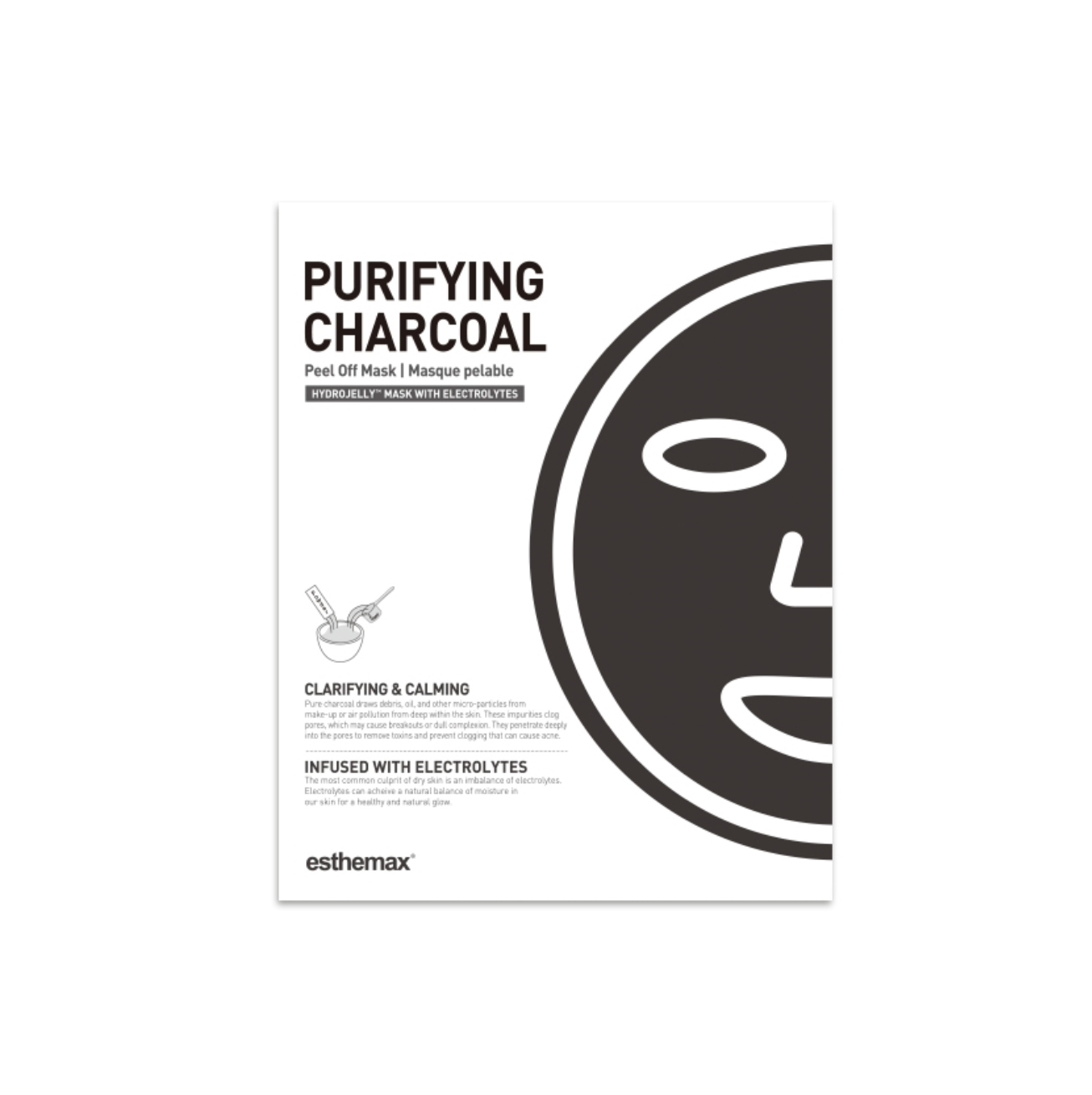 Purifying Activated Charcoal HYDROJELLY Mask